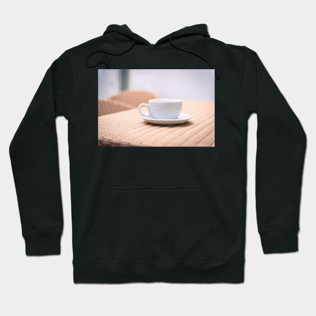 White Cup#1 Hoodie by RJDowns